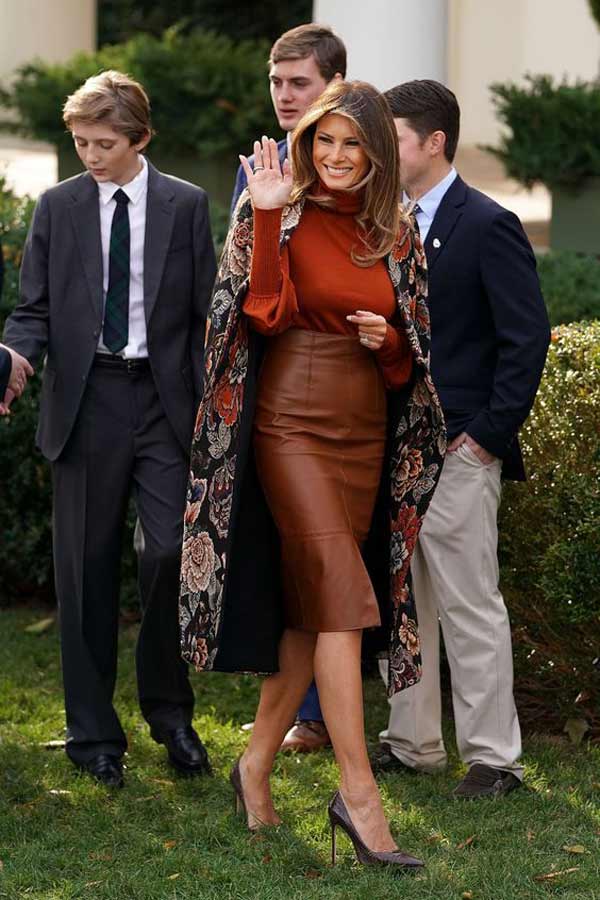 Charmante Melania Trump