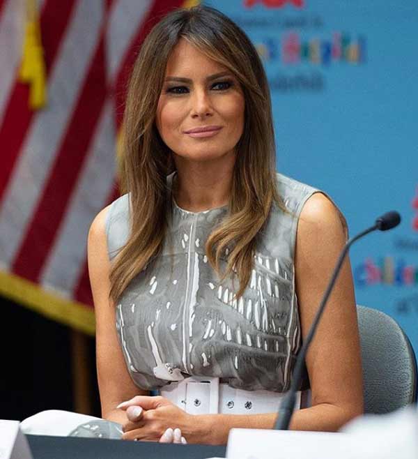 La manucure de Melania Trump