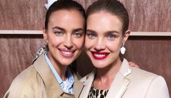 Irina Shayk et Natalia Vodianova - mannequins russes