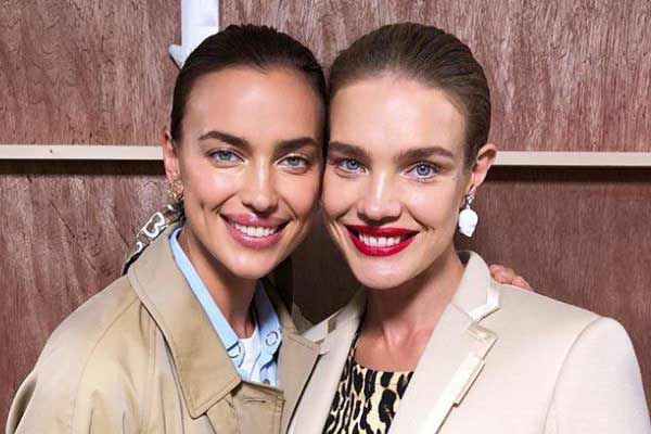 Irina Shayk et Natalia Vodianova - mannequins russes