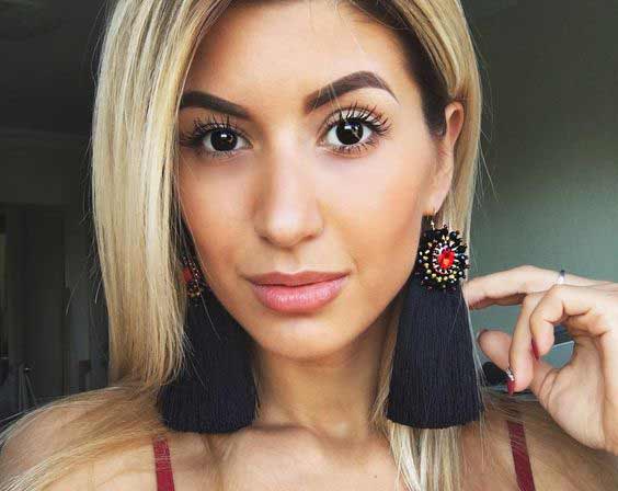 Boucles d'oreilles pompons - anti-tendance