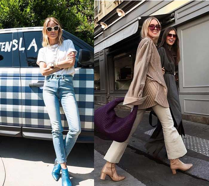 Fashionable jeans - bloggers of Scandinavia