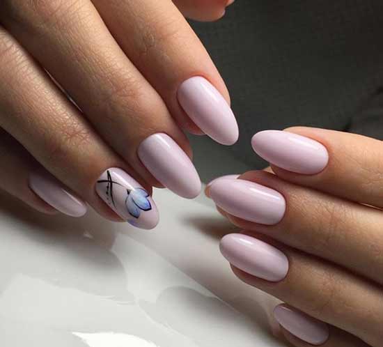 Pastel in manicure