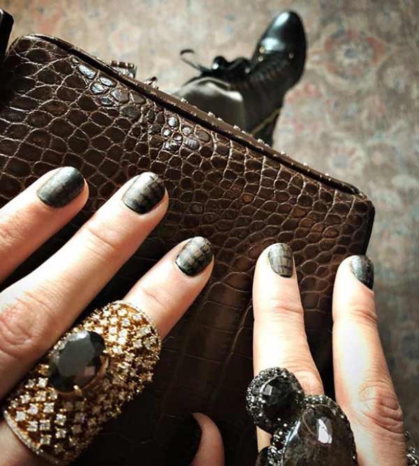 Imitation Leather Manicure - Blake Lovely