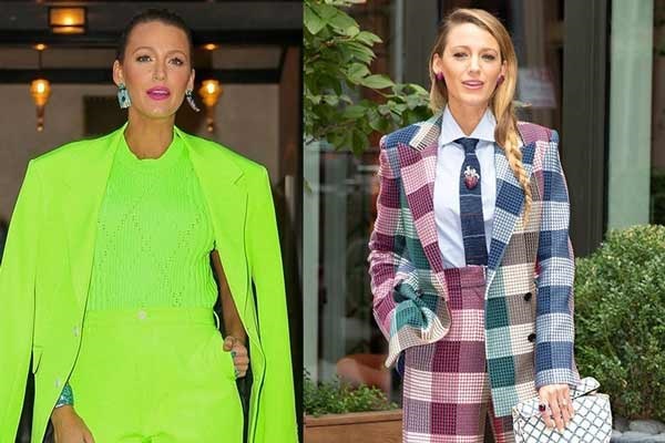 So different: Blake Lively and her unusual manicure