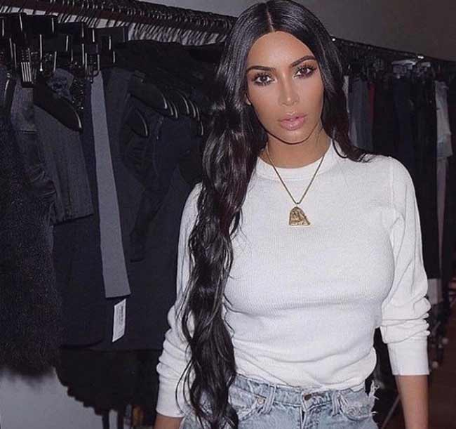 Extensions de cheveux Kim kardashian