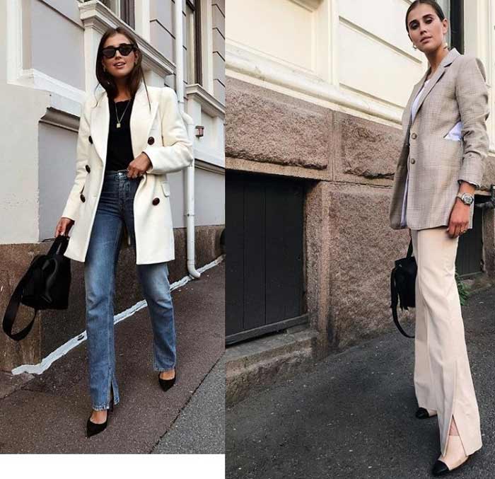 Pantalon à la mode de l'automne