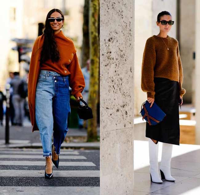 Pulls oversize - looks de Paris