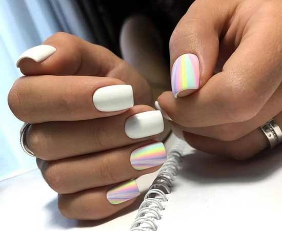 White manicure: incredibly beautiful ideas for winter