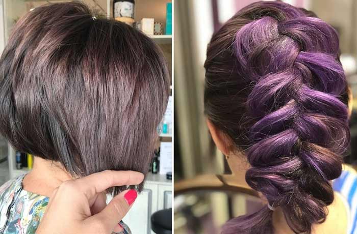 Tendance d'automne pour les nuances de mûres violettes