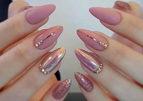 Gel polish on nails