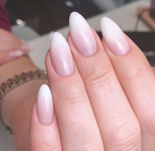 Nude French ombre