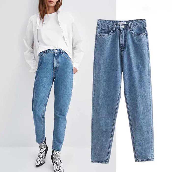 Mom jeans for winter