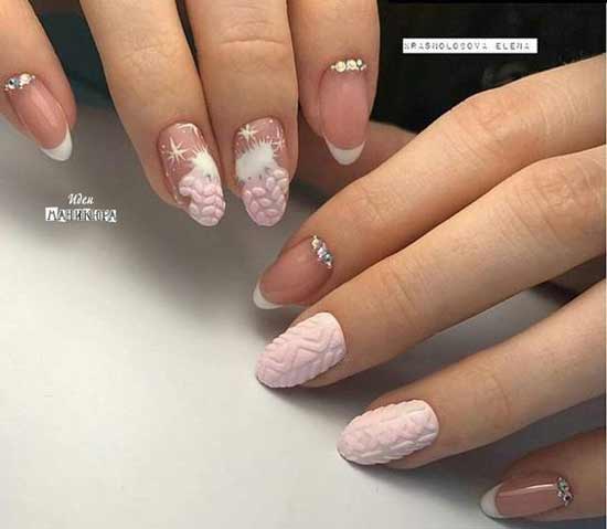 Winter manicure 2019