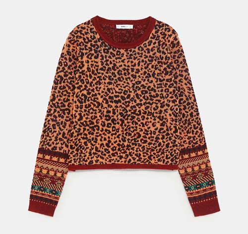 Sweater leopard