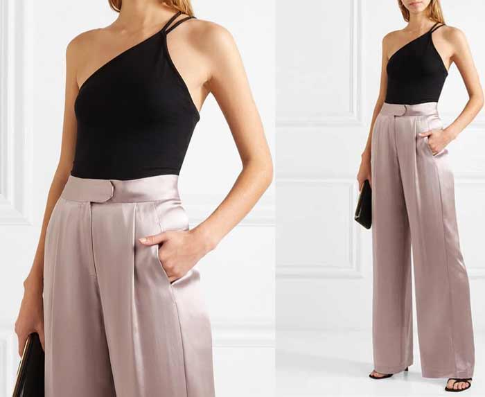 Silk trousers for the New Year