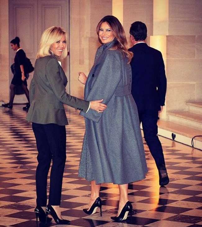 Melania Trump outfits and looks