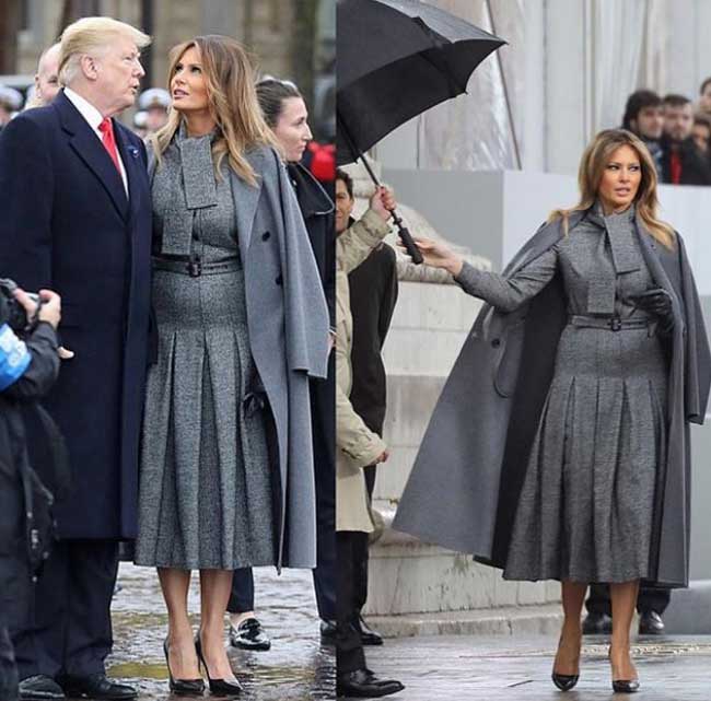 Les manteaux préférés de Melania Trump