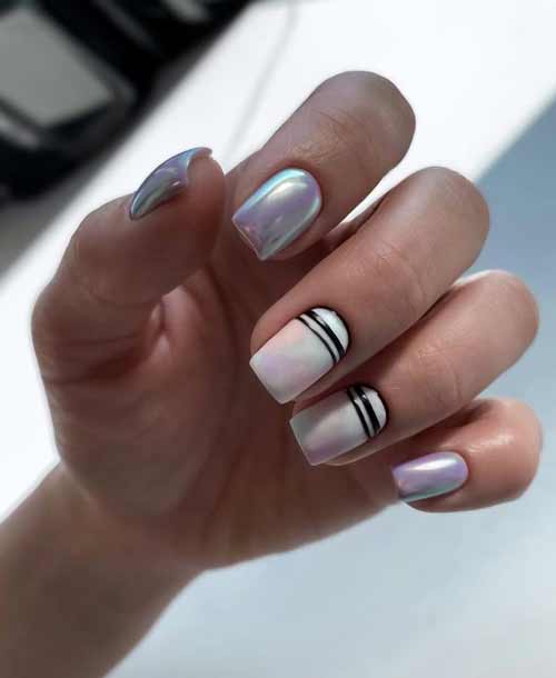 Rubbed manicure ideas