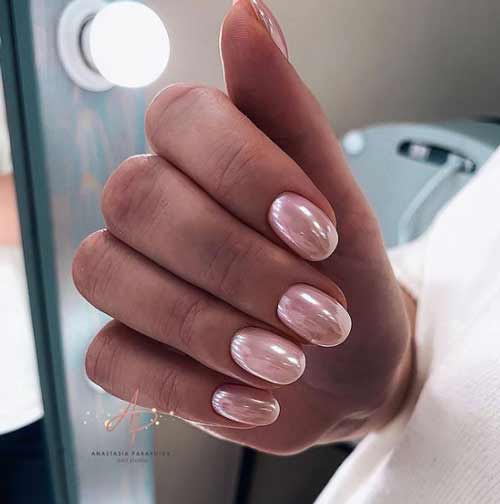 Pearl rub on nails