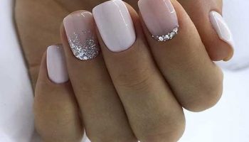 Beautiful Milk Manicure Ideas