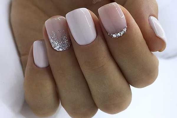 Beautiful Milk Manicure Ideas