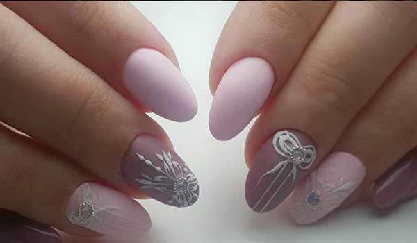 Gentle winter manicure: fashionable ideas of stylish nail art