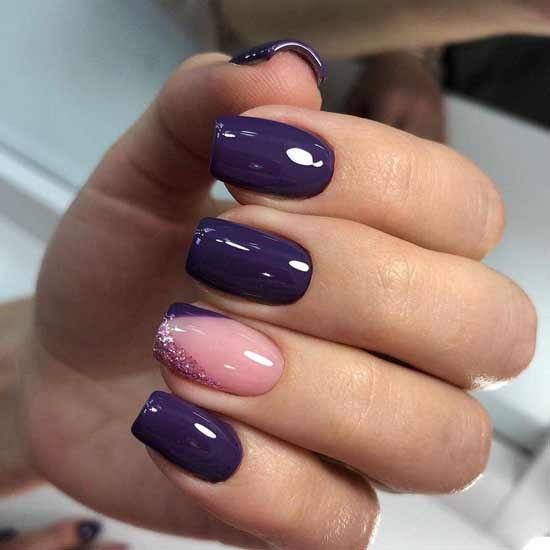 Manucure d'hiver douce: idées à la mode d'un nail art élégant de belles photos