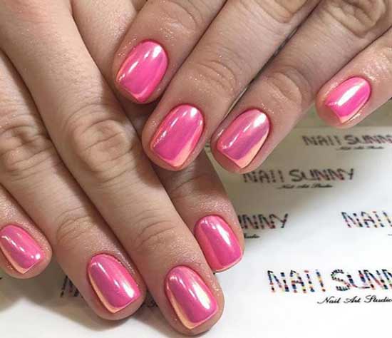 New Year's manicure 2019: fashionable ideas for short nails, photo 10