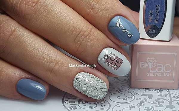 Imprimé animalier sur ongles courts - Nail art du Nouvel An