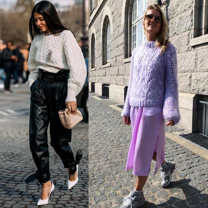 Comment porter un pull oversize