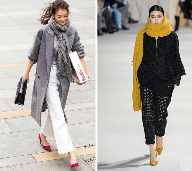 How to match a scarf to your clothes