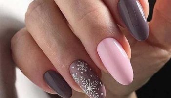 Beautiful winter nail design 2019