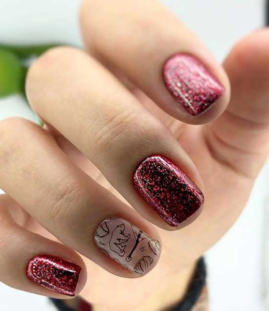 Winter manicure 2019 what is fashionable