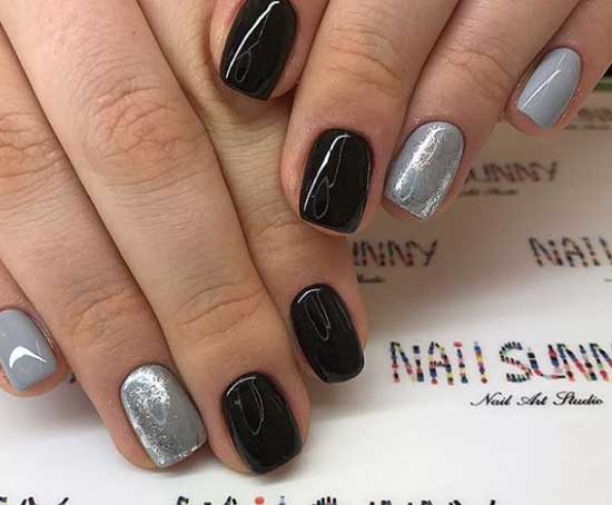 Photo of winter manicure