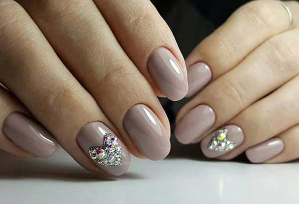 Coeurs en strass