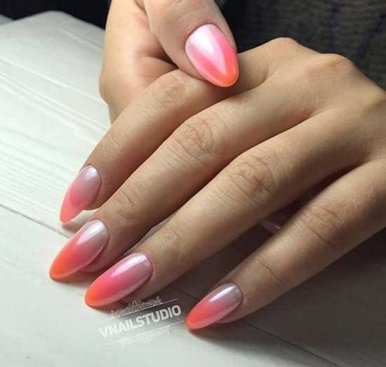 conception des ongles pour la photo du printemps 2019