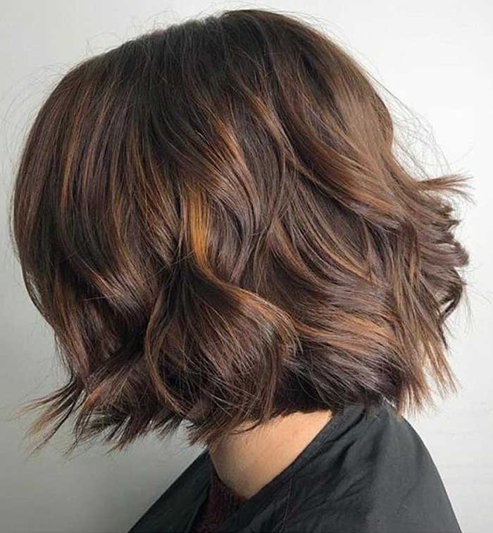 Belle coloration pour les brunes 2019 : - shatush