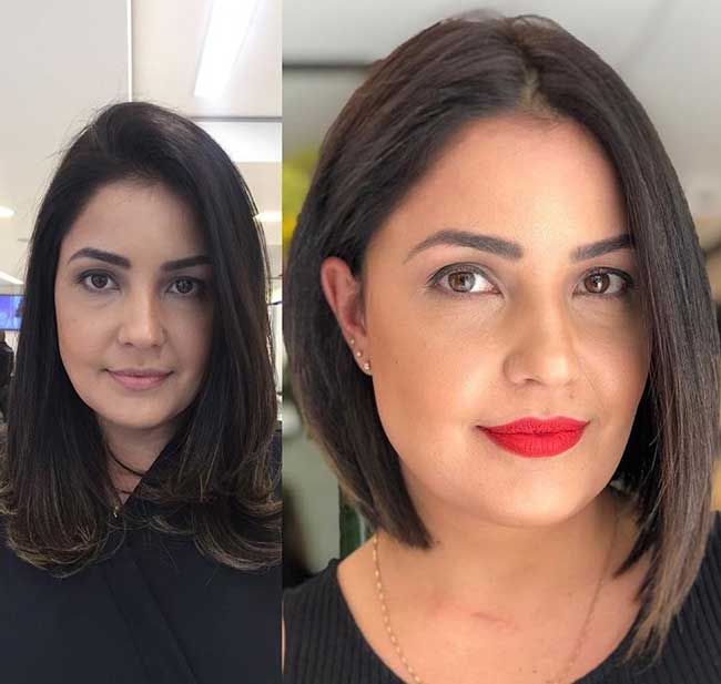 Dark chocolate hair shade - fashion 2019