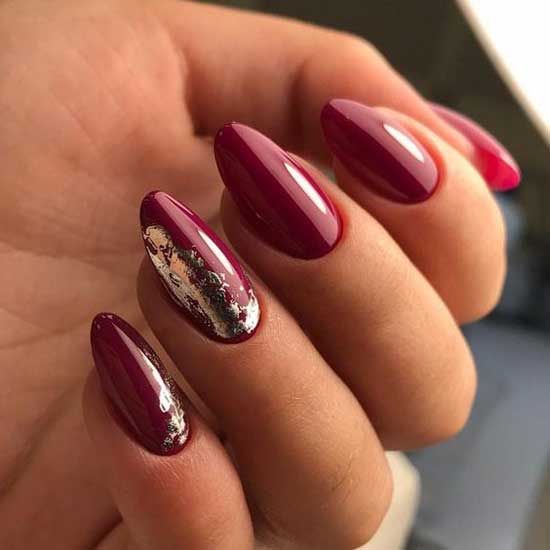 Beautiful manicure winter 2020