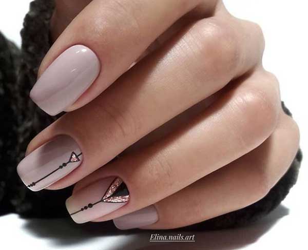 Trendy manicure with dots 2019-2020