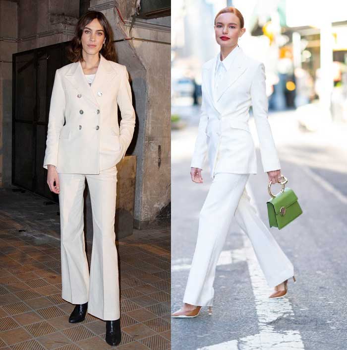 Fashionable pantsuits of stars 2019 photo