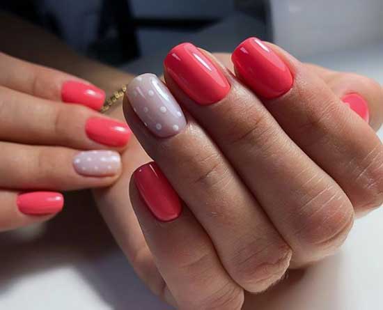 Design for short nails - fashion ideas