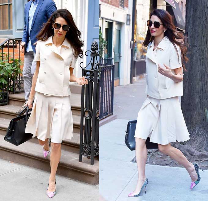 Business Casual - Amal Clooney Style