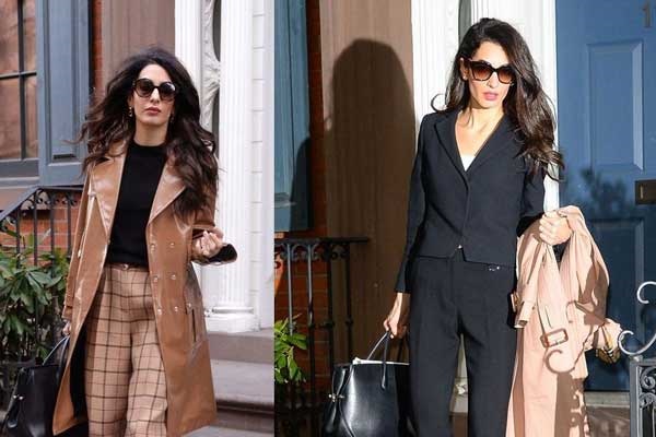 Business style Amal Clooney New looks and tips from stylists