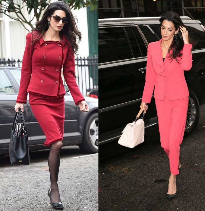 Amal Clooney's new looks