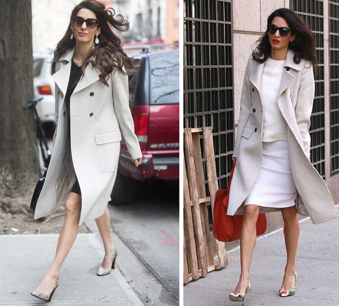 Style d'affaires Amal Clooney