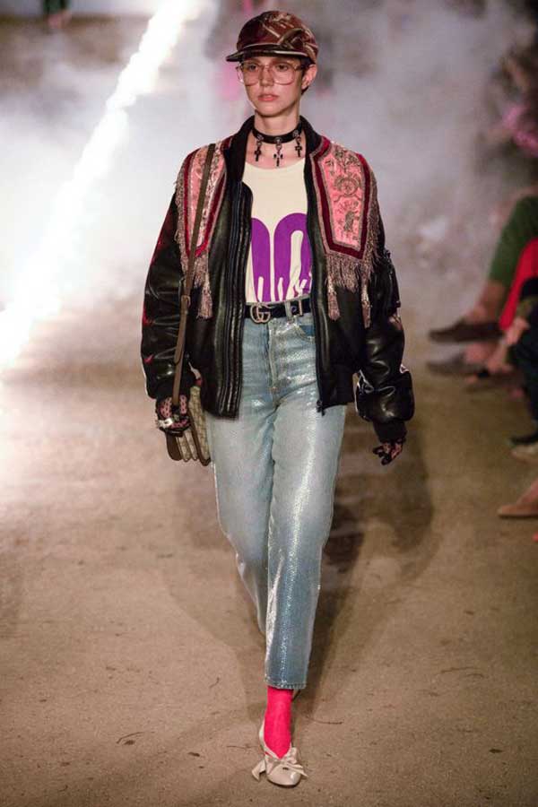 Fashion jeans 2019 Gucci collection