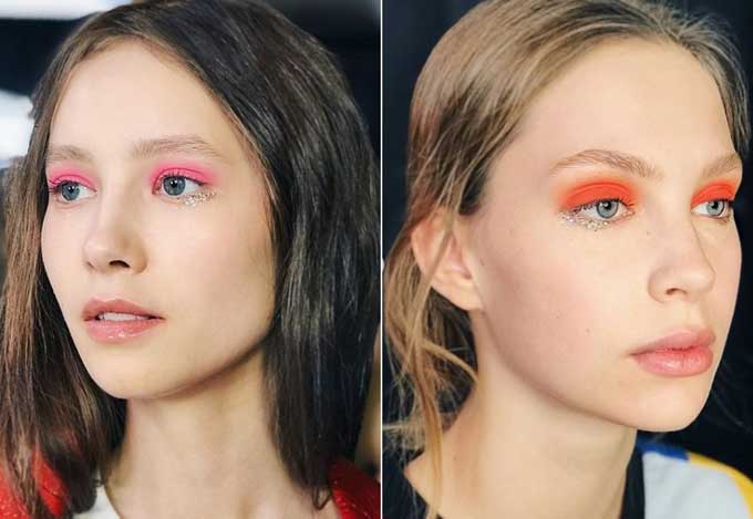 Maquillage mettant l'accent sur les yeux