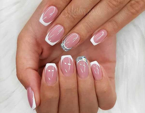 Fashionable version of French manicure 2019-2020